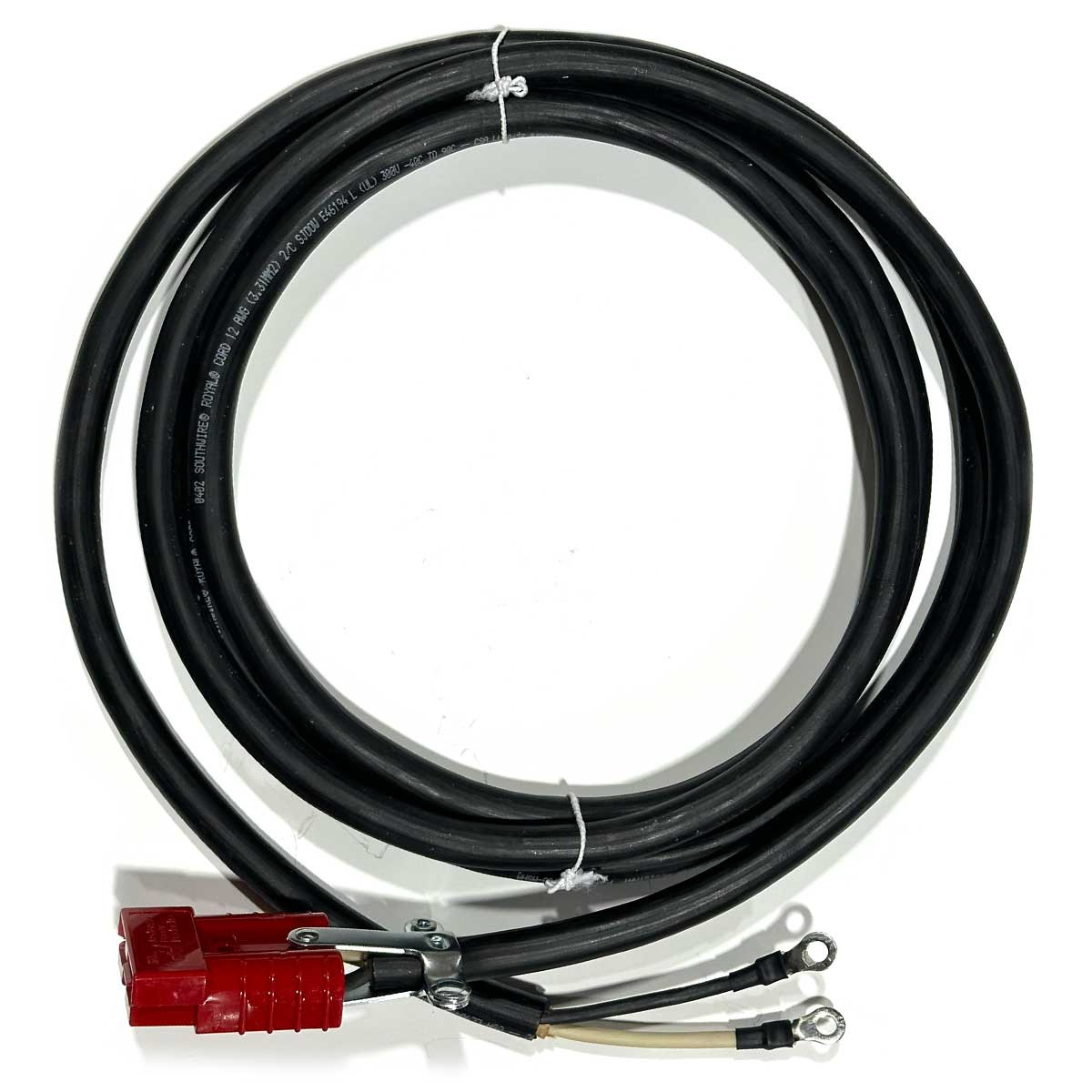 Summit Series II DC cordset for 650W/1050W chargers with SB50 red connector.